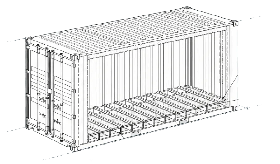 plan container maritime