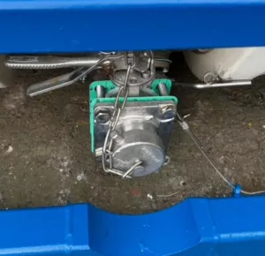 vidange des containers Tank / citerne