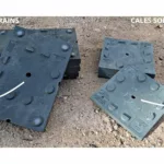 Cale pour containers maritimes