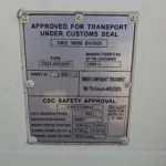 Plaque CSC container