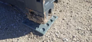 Bien caler un container