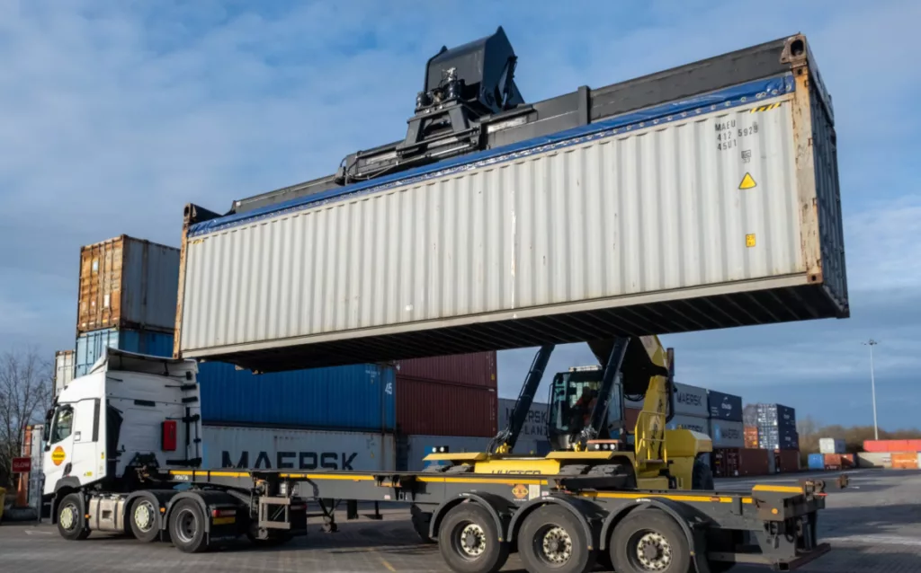 transport des containers